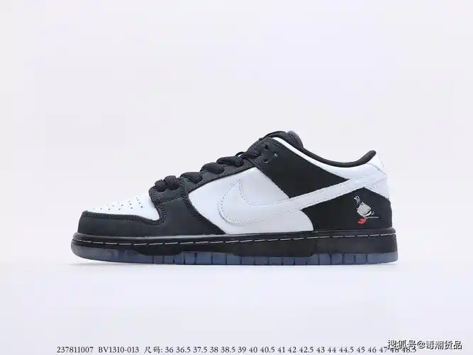 nike sb dunk 原盒"黑白熊猫鸽子"开箱测评!