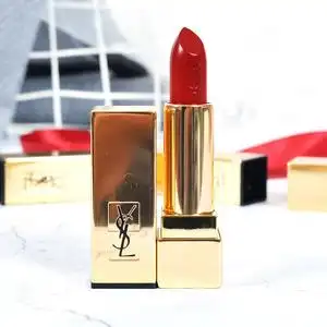 法国ysl圣罗兰方管口红持久滋润正红色1号橘红13/17/19/52/72