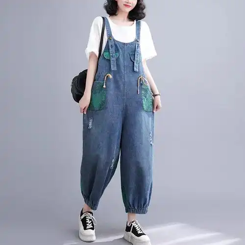 女潮 个性 背带裤 实拍现货大码 - 女装/女士精品 - 备货网