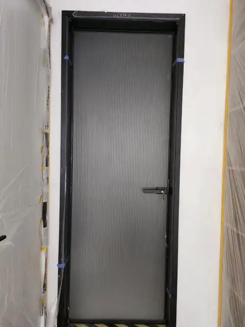 黑色超白长虹玻璃卫生间门