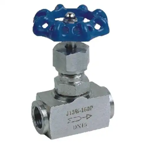 楚水304不锈钢丝扣针型阀j13w dn6