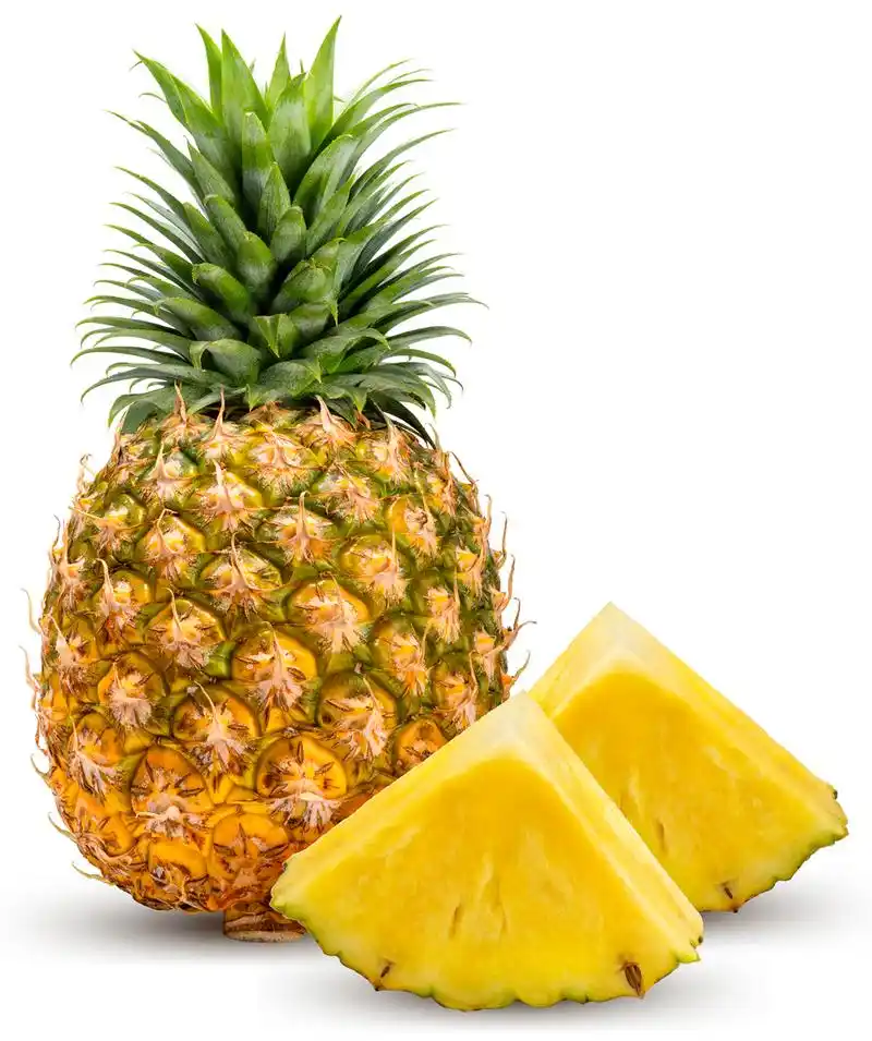 每次吃菠萝前,我妈总让我把切好的果肉泡盐水,说这样不涩嘴