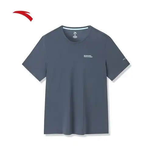 618预售安踏冰丝短袖t恤男款新款