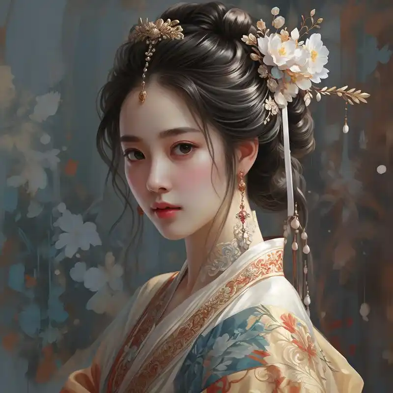 96古装漂亮女生头像精选96 探索古代佳人的韵味,一组古装漂亮女生