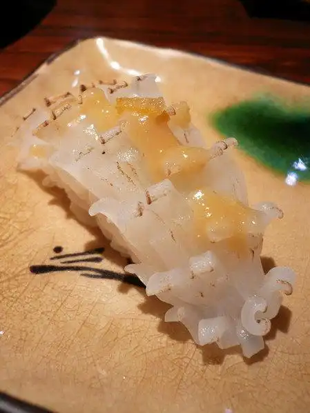 微炙花枝握寿司