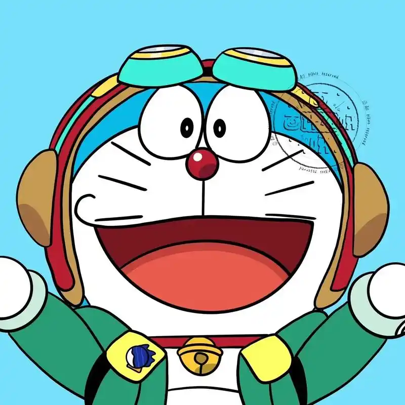哆啦a梦手绘教程