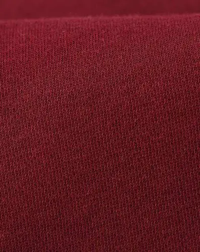 潮流指标男女服装混合专场 简约纯色 中性款枣红色针织