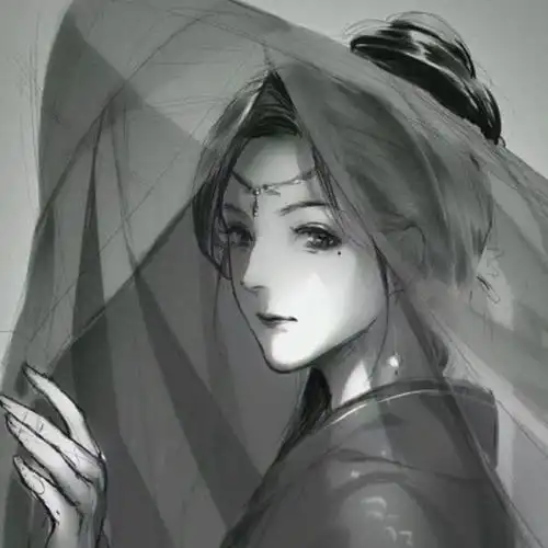 古风动漫黑暗系头像