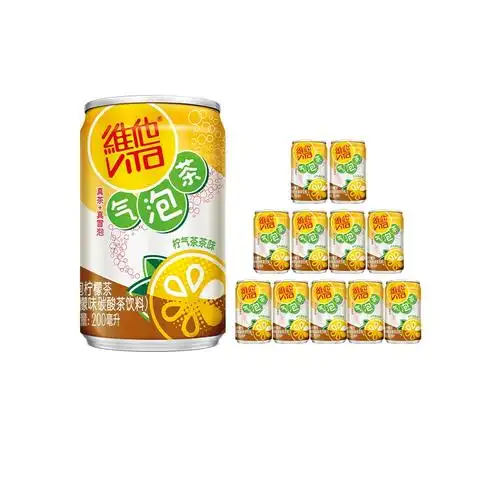 维他很神气气泡果泡200ml*柠檬茶 1件 29.36元