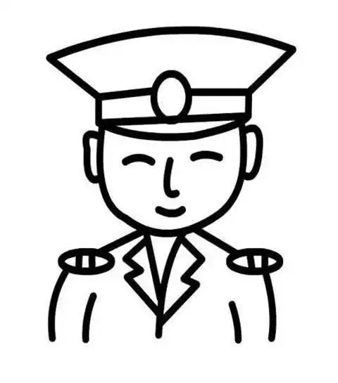儿童公安民警简笔画图片大全人物简笔画警察简笔画人民警察简笔画图片