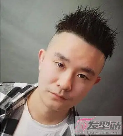 短头发男生发型社会头剪个性短发做时尚社会人