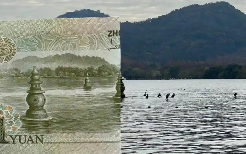 来到人民币一块钱背后的美景之地——三潭印月!