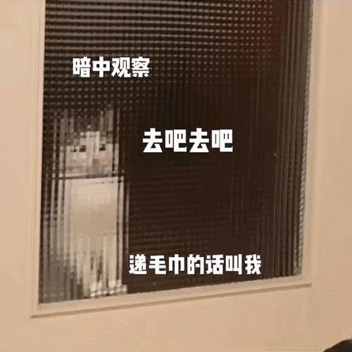 暗中观察去吧去吧递毛巾的话叫我毛巾暗中观察的话表情