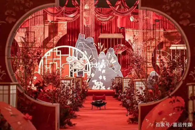 一,中式婚礼场景布置