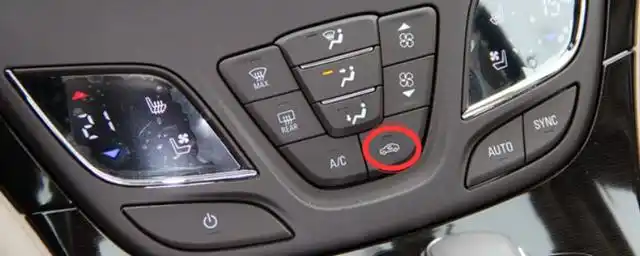 汽车外循环标志?