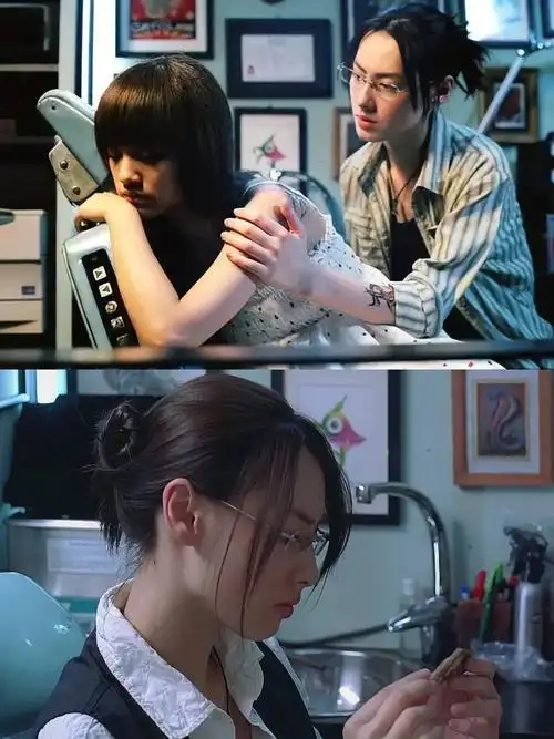 《刺青》2007,悲伤颓美的爱以外,梁洛施无疑是青春背面的记忆符号.