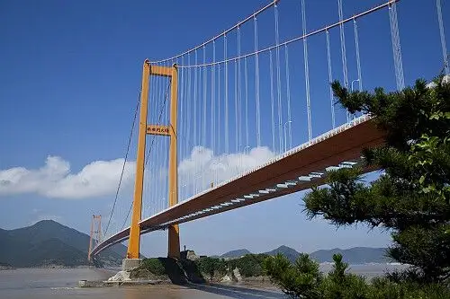 图片标题: 浙江省舟山西堠门大桥 图片编号: dspd38450f30 图片类型