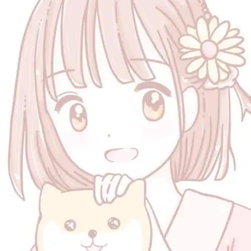 头像女可爱小清新手绘,我不是一个有心的人