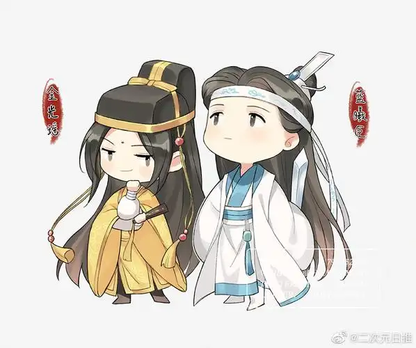 q版的魔道祖师全员小可爱画师@phillyanna-__财经头条
