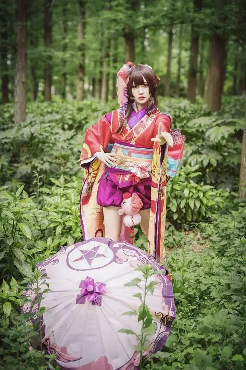 阴阳师神乐cosplay