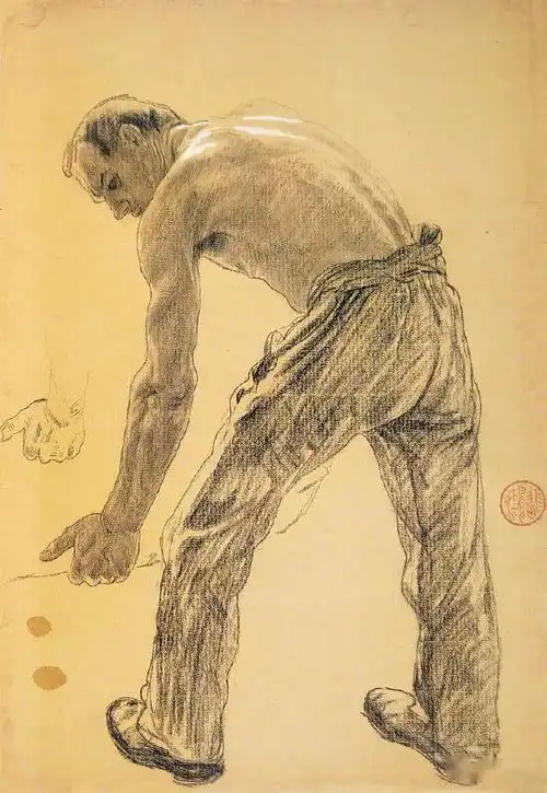 名品视界徐悲鸿素描欣赏