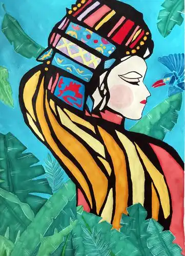 17秋学前教育1班优秀图案作业展