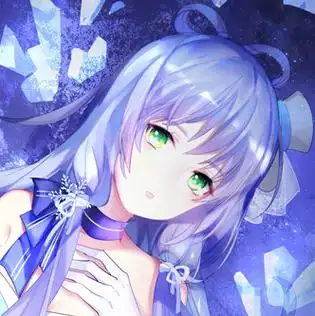 自截头像#少女 蓝色 洛天依 v家 冷色系