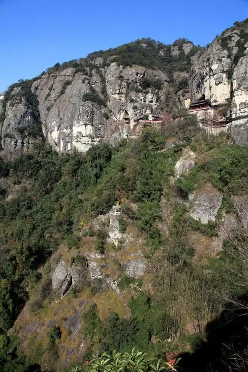 杭州建德大慈岩风光
