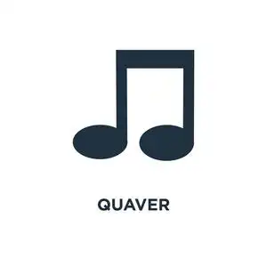 黑色填充矢量图.白色背景上的八分音符符号.可用于网络和移动照片