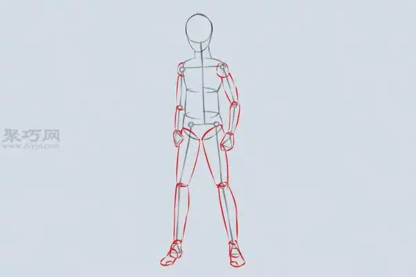 男生画法教程 教你怎么画漫画人物