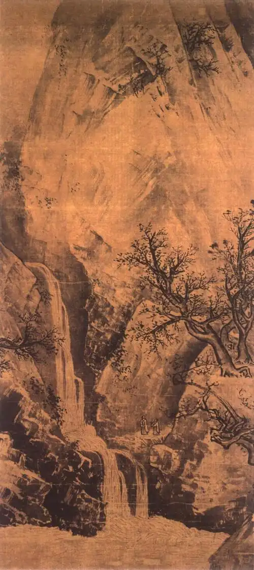 南宋四大家李唐画选采薇图百幅中国名画