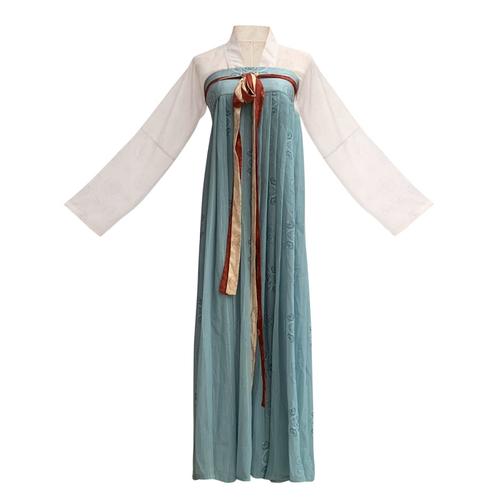 襦裙套装齐胸一片式唐汉服印花春夏日常款不夜长安原创唐风复原款