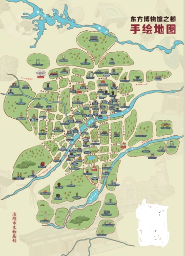 洛阳目前已有102博物馆送上分布图及名称列表