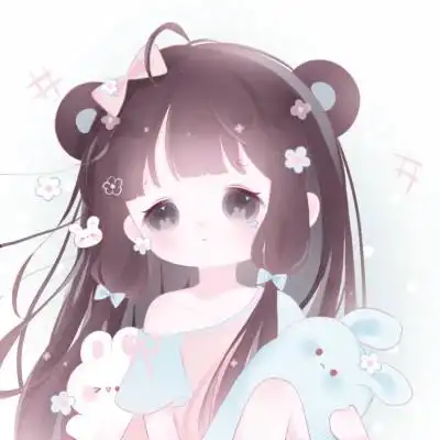 动漫呆萌系可爱少女头像60张_女生动漫头像_头像屋