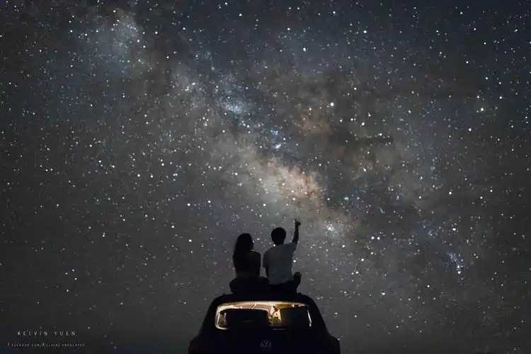 【情人节放闪】星空摄影师分享|情侣呃like自拍秘诀