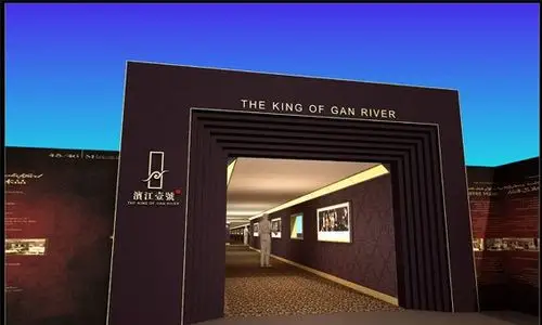 建筑设计 门头通道