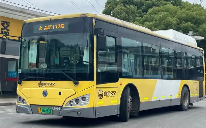 上海公交 嘉定公交 嘉定132路 公交昌吉东路站方向