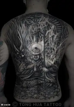 菩萨纹身_菩萨纹身图案大全_菩萨纹身手稿图片 - 纹身大咖