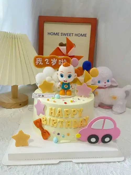 超级宝贝赳赳jiojio生日蛋糕