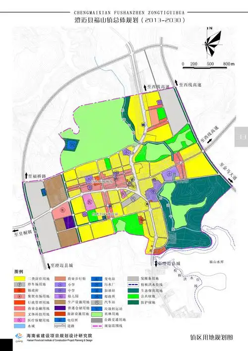 澄迈县福山镇总体规划