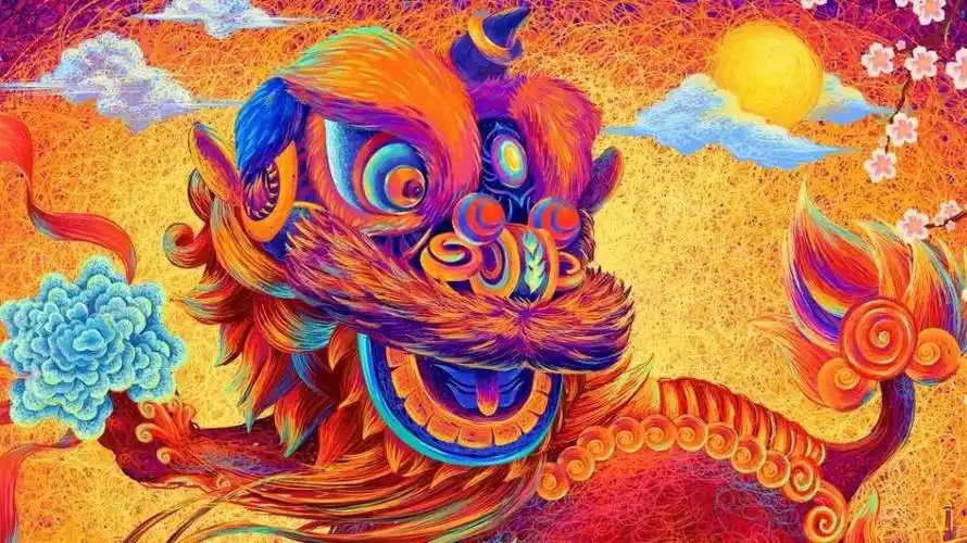 百强生态城向你发出周末邀请——参与醒狮刺绣diy,一起好运爆棚!