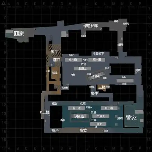 死亡游乐园是与古堡激战一起推出的专门为比赛设计的地图