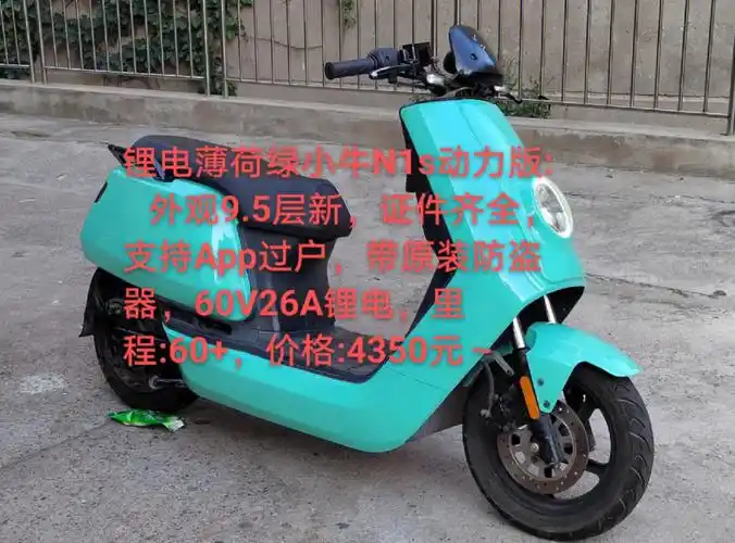 二手精品锂电小牛n1s动力版