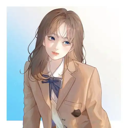 手绘女生头像 画师 : luffypig 转自微博