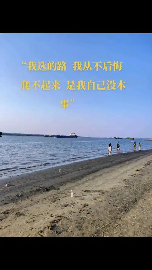 我选的路,我从不后悔,爬不起来,是我自己没本事!