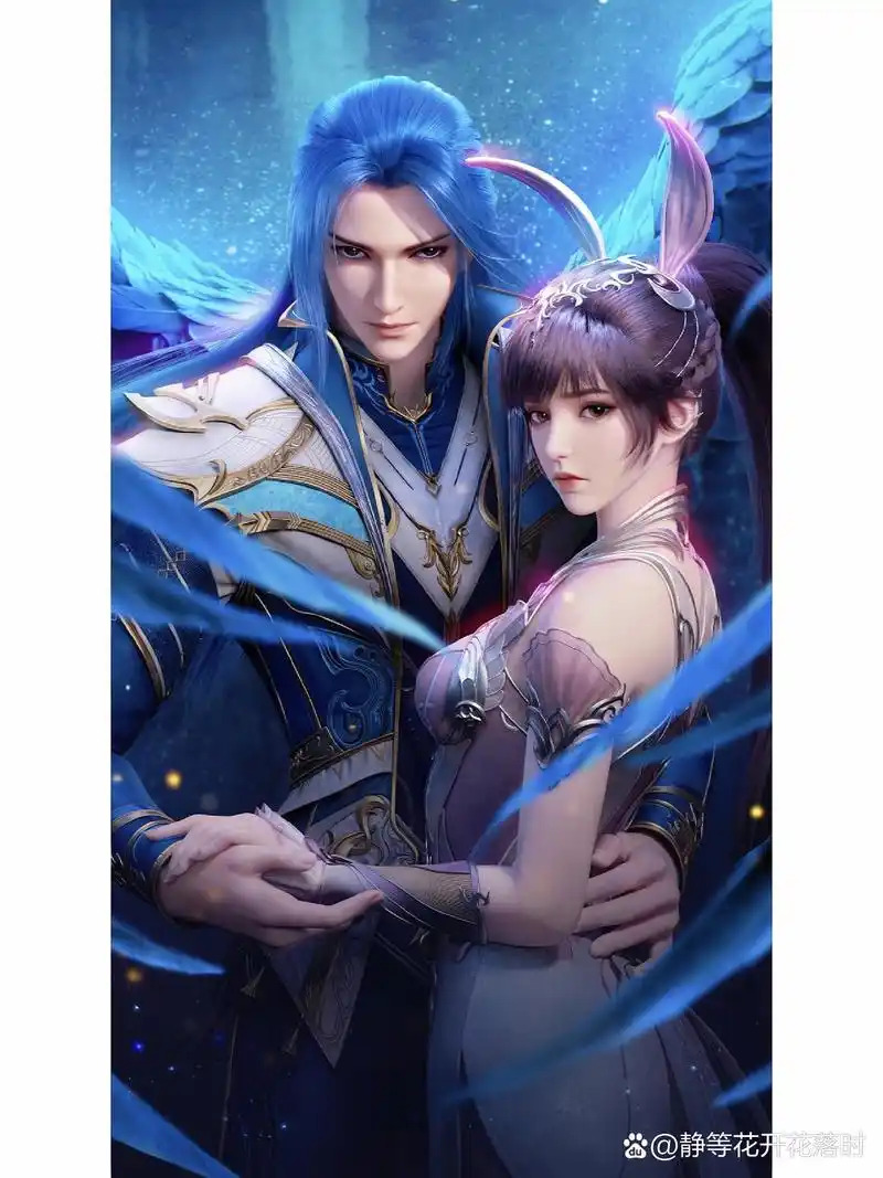 《斗罗大陆》精美壁纸❤️唐三❌小舞 斗罗大陆精美高清壁纸