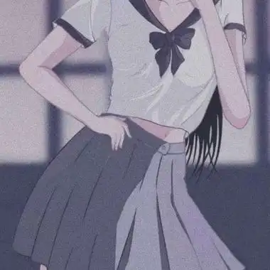 高清制服控好看的动漫女头部位图片,女生头像图片