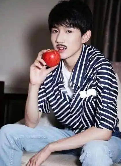 当小鲜肉蓄起胡子对鹿晗改观易烊千玺帅气依旧刘昊然皮肤好