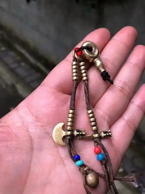 计数器佛头藏式老黄铜越刀计数器