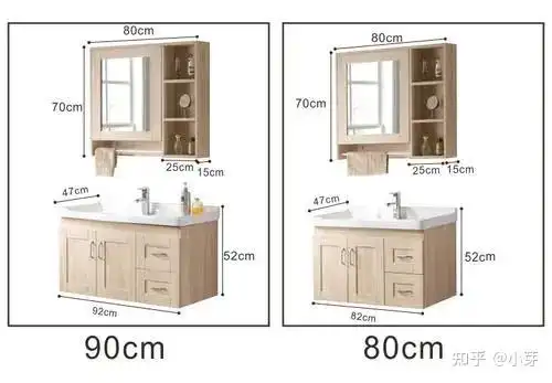 浴室柜尺寸多少合适?有哪些分类? - 知乎